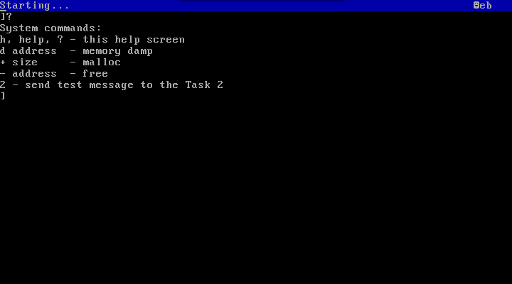 Command line interface of 32-bit mgcbean - System command set